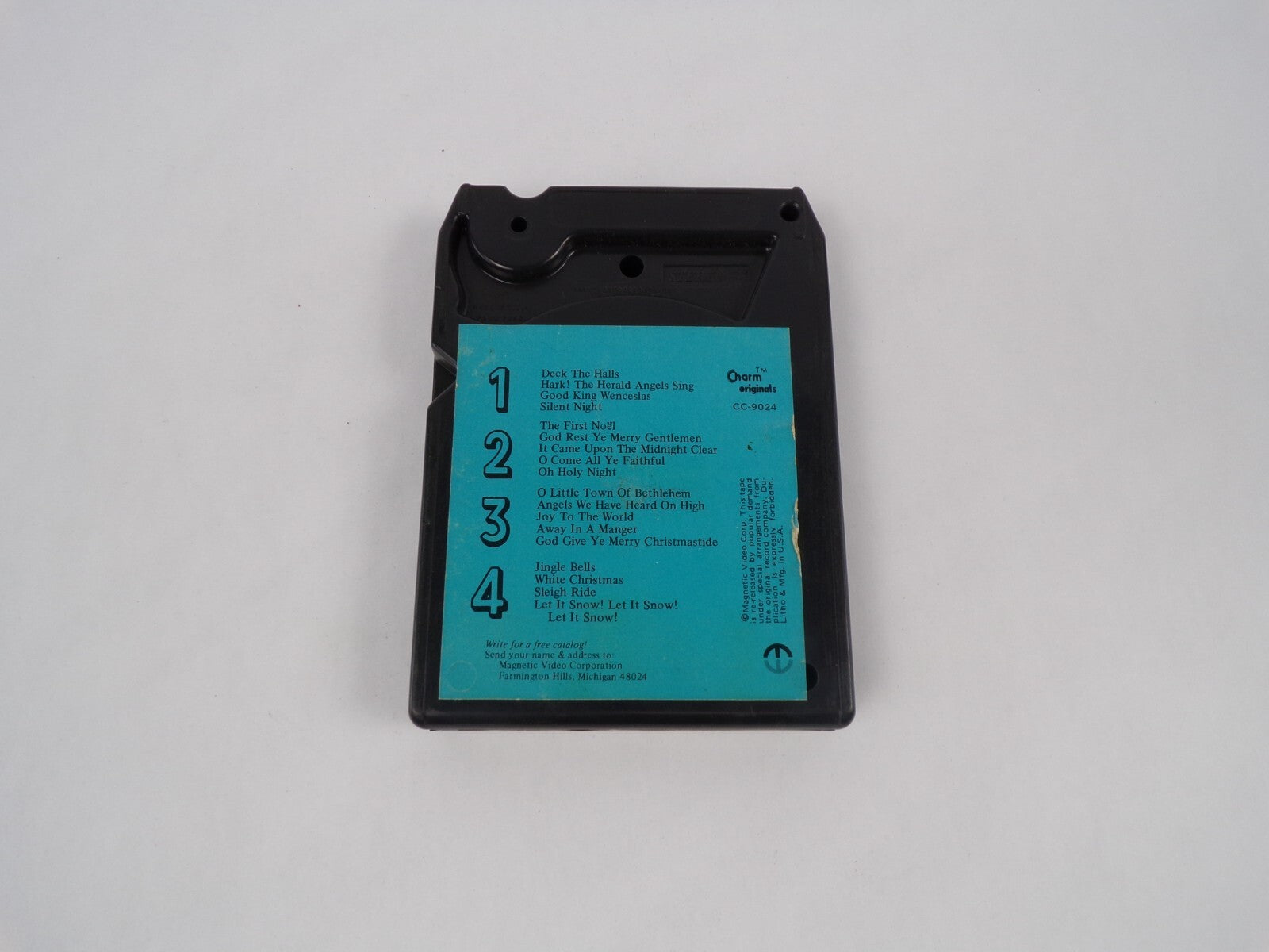 Spirit Of Christmas Edward Barrington Chorale Silent Night Stereo Tape Cartridge