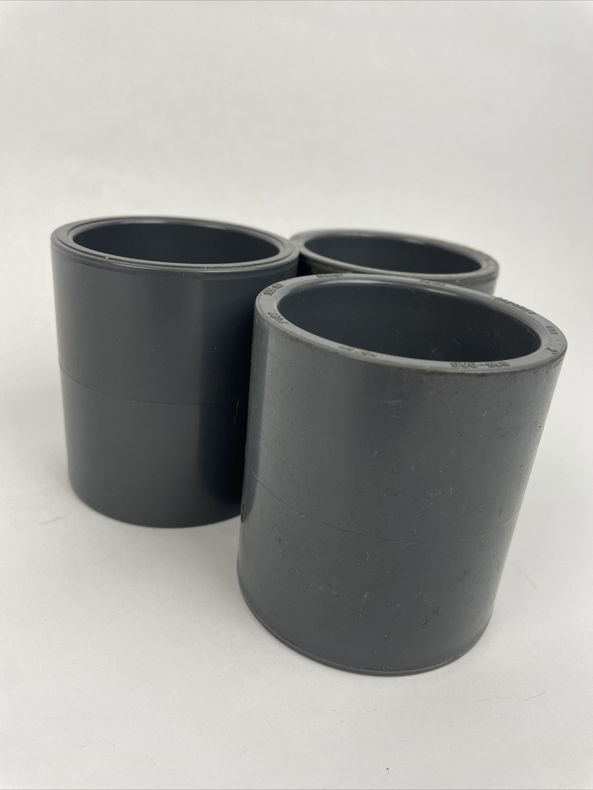LOT OF 3 X Lasco Sch 80 PVC 2" Coupling Slip Fitting 829-020 829020 NOS