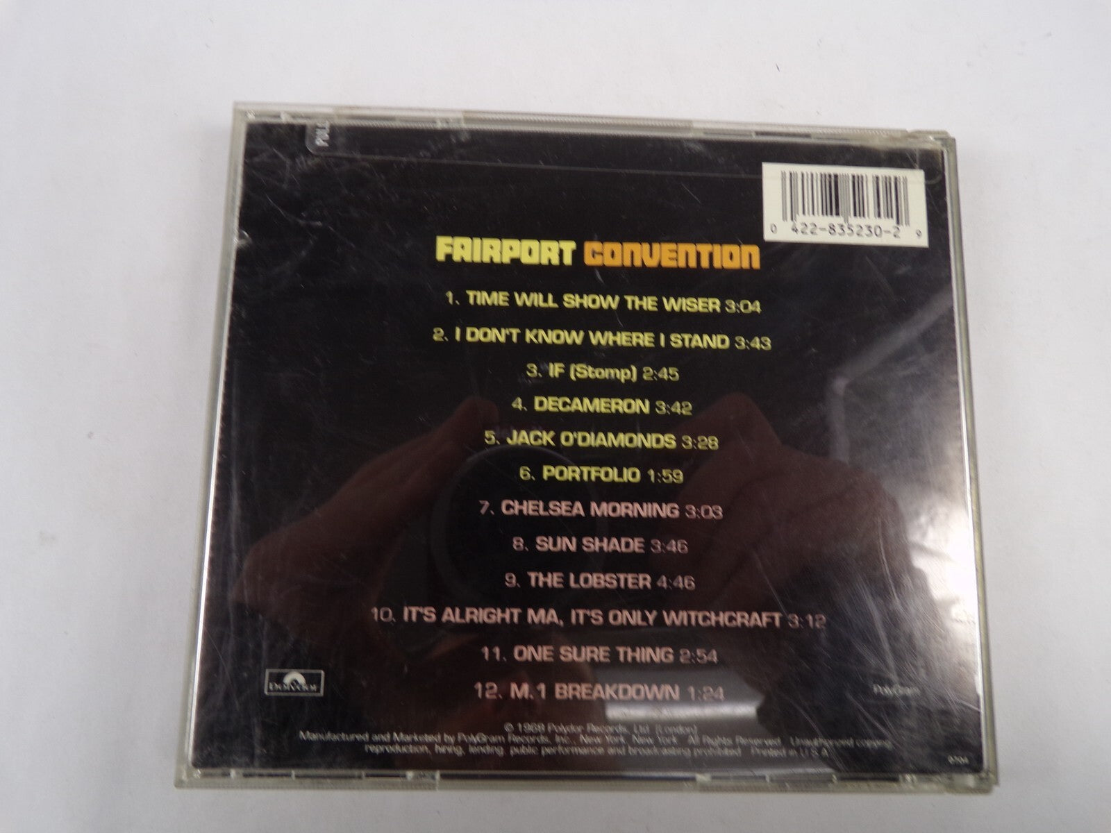 Fairport Conuention Time Will Show ThE Wiser I Dont Know Where I Stand CD#59