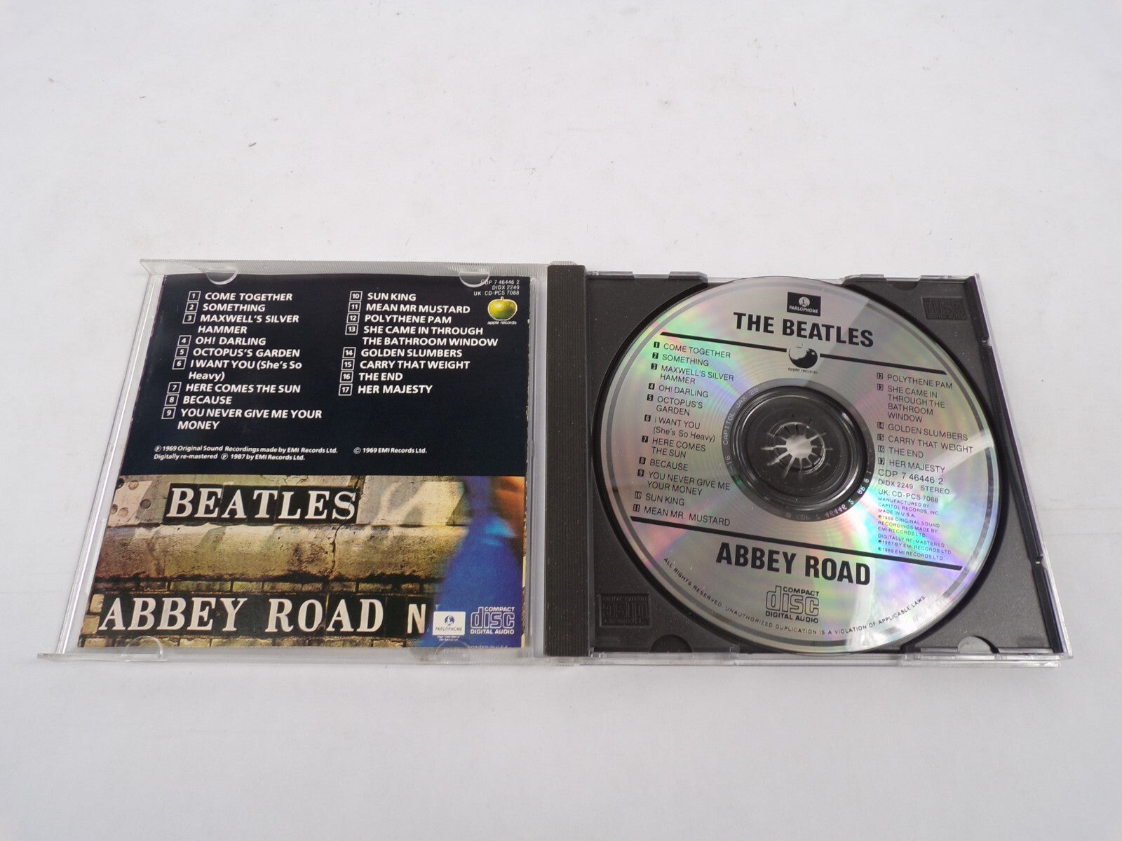 Beatles Abbey Road N Come Together Something Maxwell's Silver Hammer OH! CD#25
