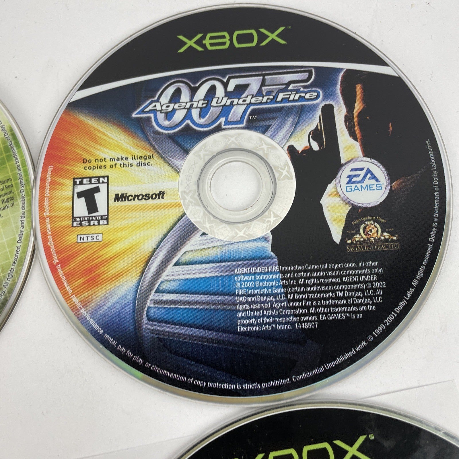 Lot of 8 Microsoft Xbox Video Games  Splinter Cell GT2000 007 AUF Ghost Recon ++