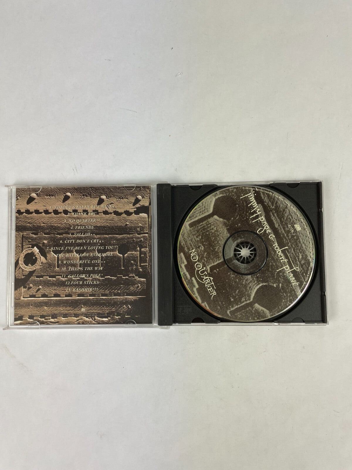 Jimmy Page Robert Plant No Quarter CD #4