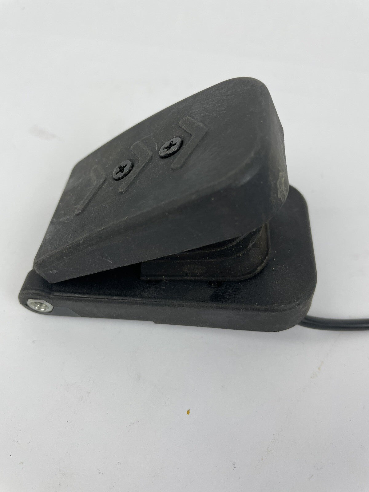 Electric foot throttle accelerator pedal for go kart scooter and e-bike speed control systems