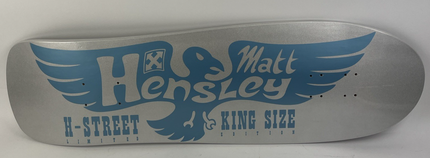 Matt Hensley H-STREET King Size Eagle Reissue E- Series Silver Metallic Dip # 51