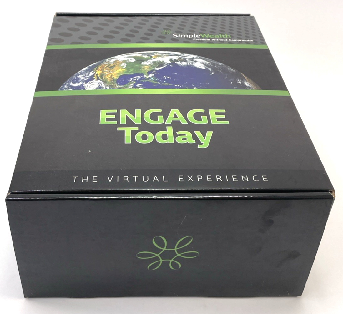 The Virtual Experience Simple Wealth ENGAGE TODAY 8 DVD Full Set Course Pack NEW