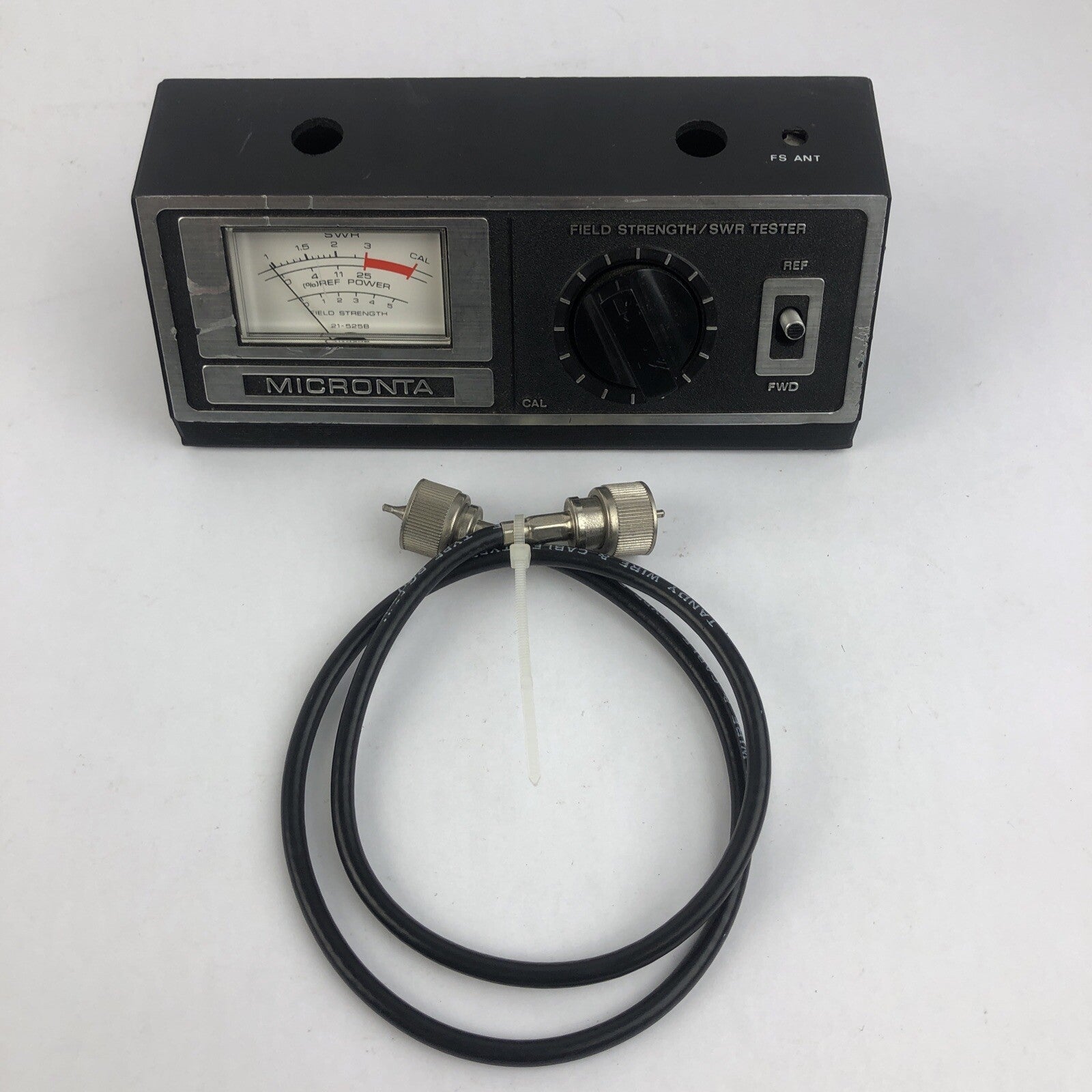 Vintage Micronta Field Strength - SWR Tester Cat. No. 21-525B Radio Shack Tandy