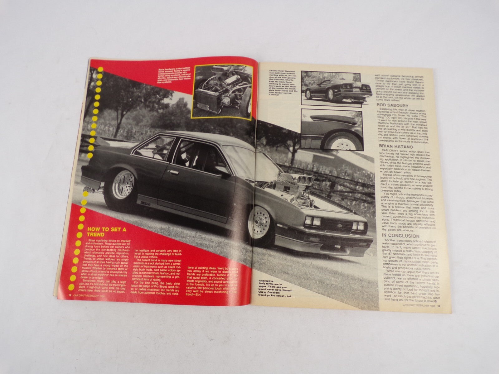 February 1987 Car Craft Wild Street Trends! Win A Mustang GT Convertible Special