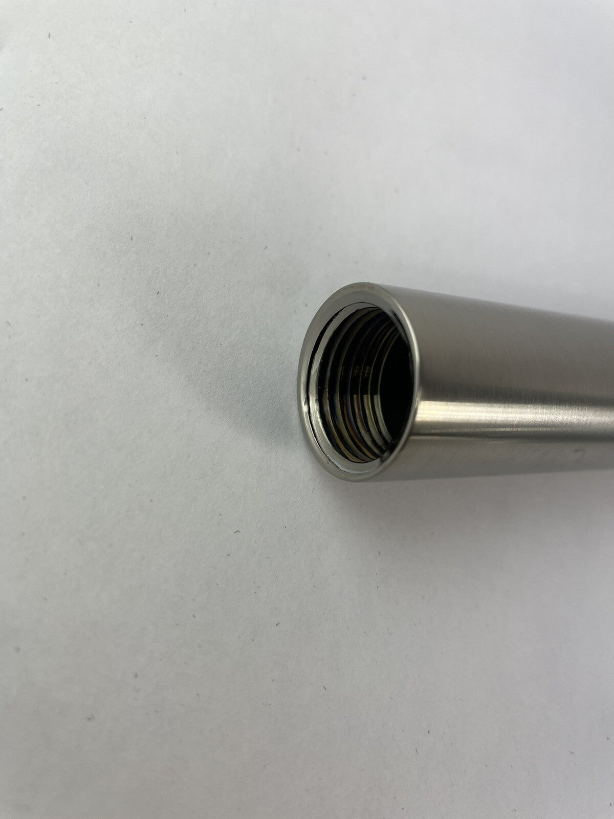 Hansgrohe 27413801 15 inch brushed steel shower arm