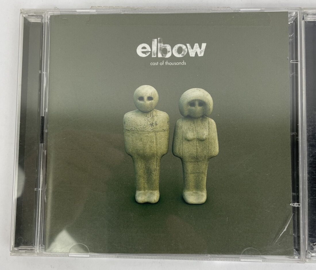 2 x ELBOW Digital Audio Cd - Asleep in the Back 2001 - Cast of Thousands 2004