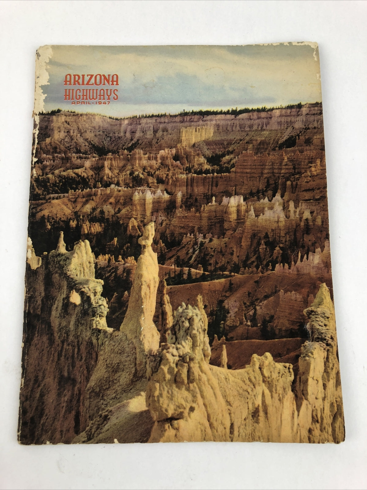 Extremely Rare Arizona Highways Magazine April 1947 Glory Of God  * VGC For Age