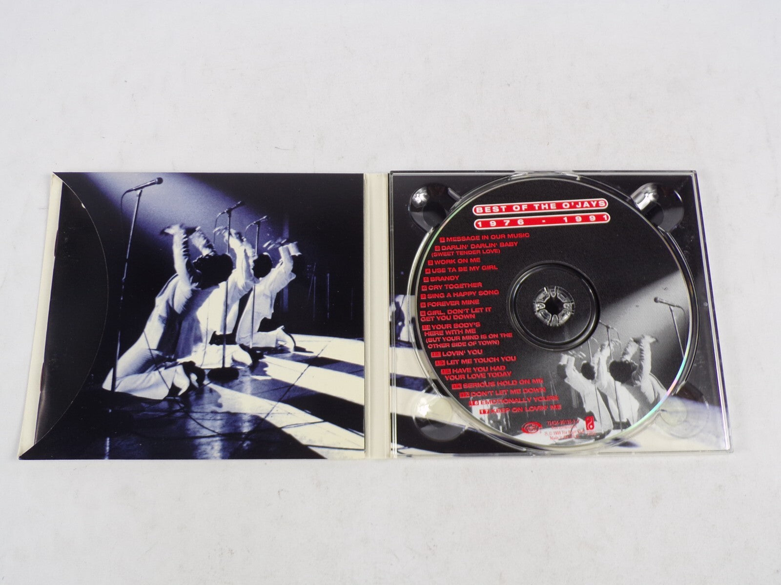 Best Of THe O'Jays Message In Your Music Work On Me Let Me Touch You CD#54