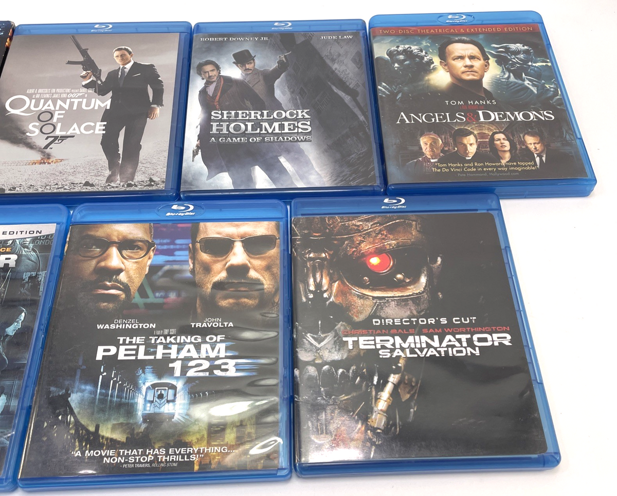 Action Thriller Blu-ray Lot of 7 Traitor, 007 Quantal of Solace, Terminator  +++
