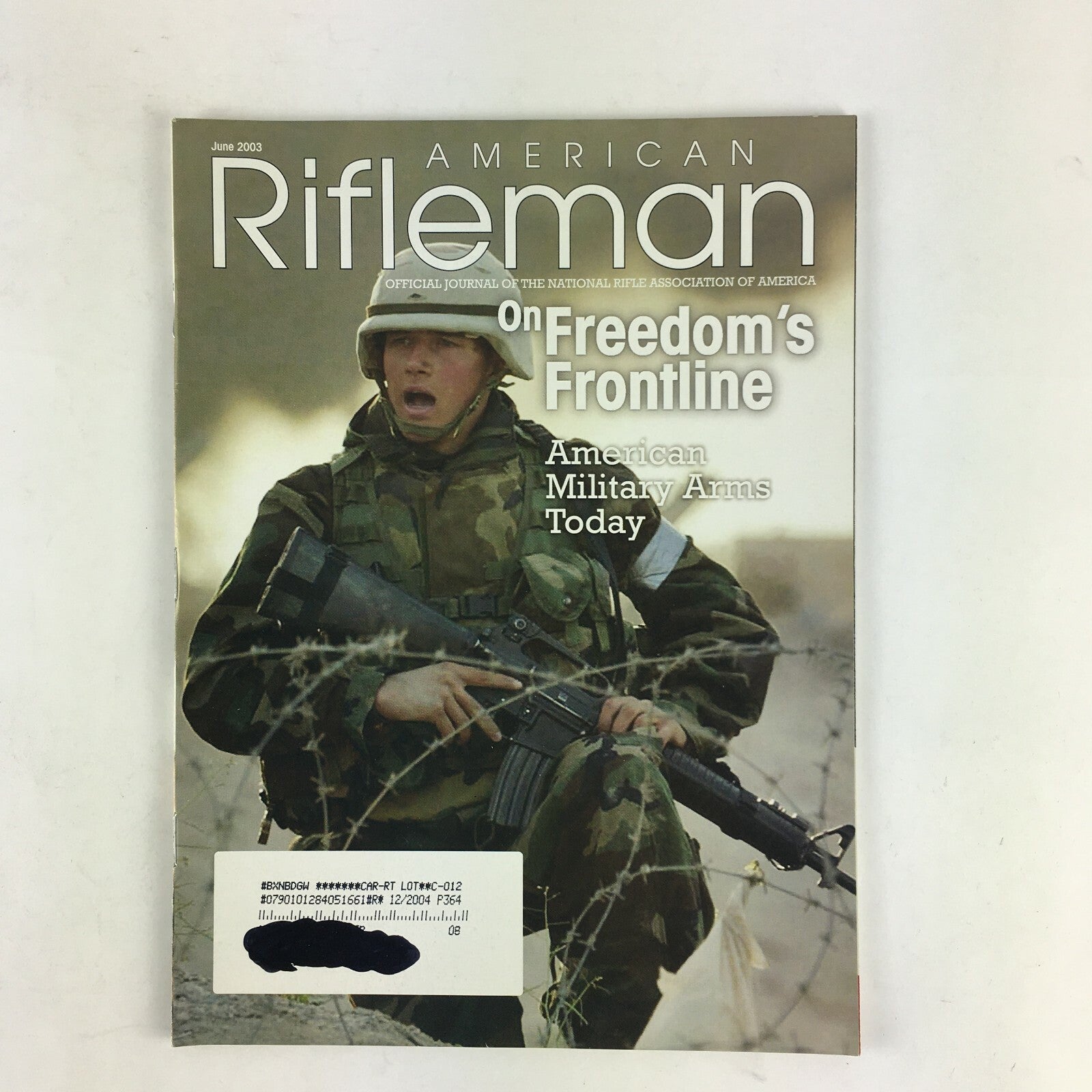 June 2003 American Rifleman Magazines On Freedom's Frontine American Military 