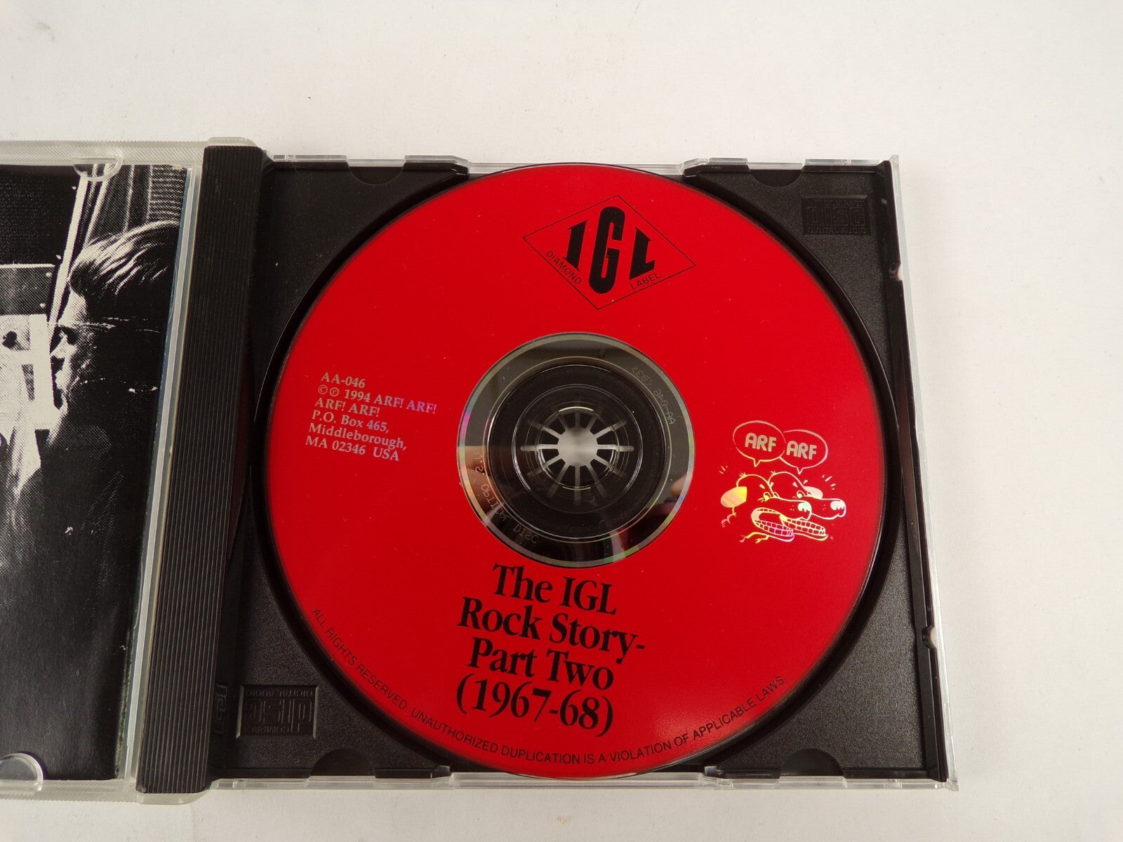 The IGL Rock Story Part 2 My Baby's Gone On My Midn Her Face Night Rider CD#46