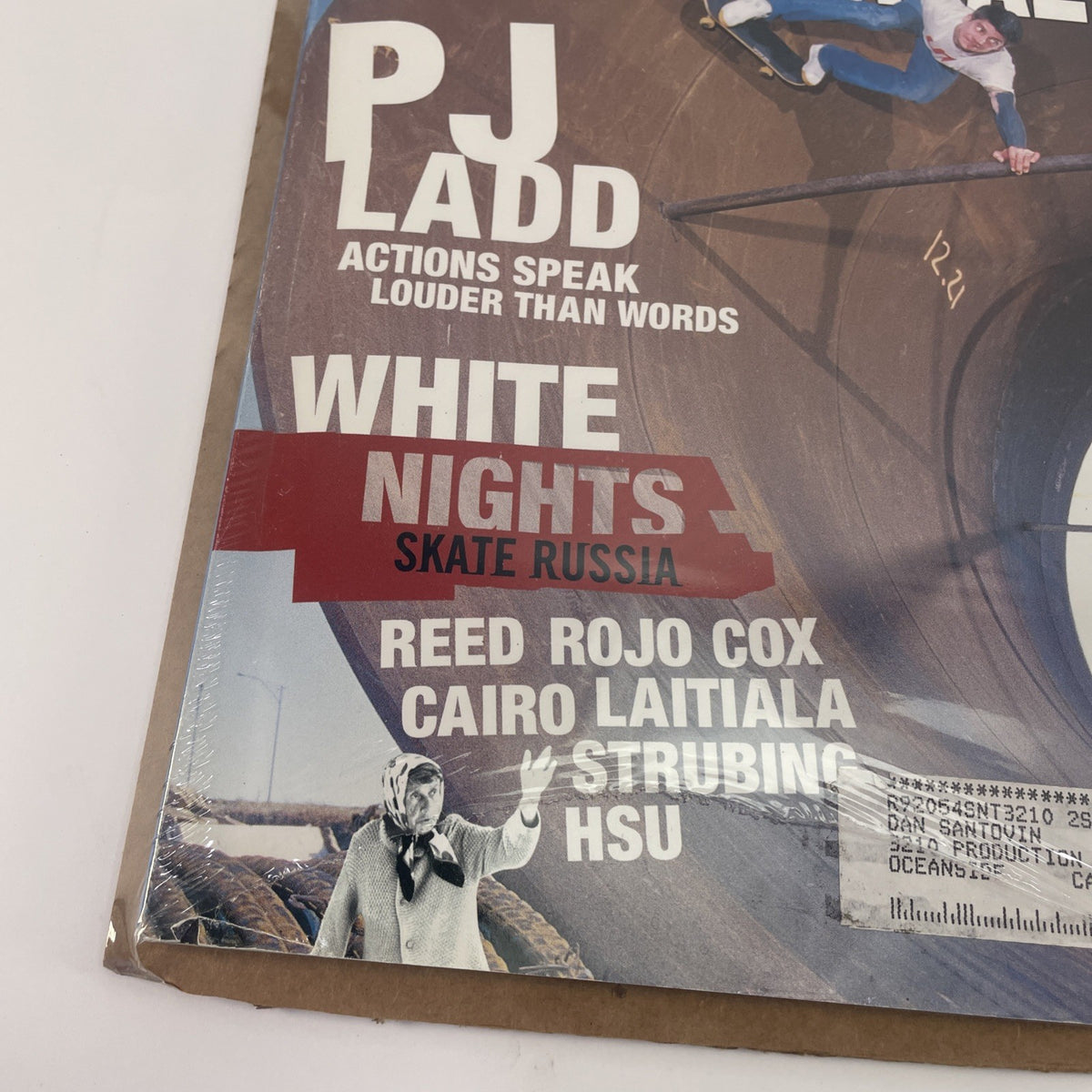 Slap Skateboard Magazine February 2003 PJ Ladd, White Nights Skate Russia HSU