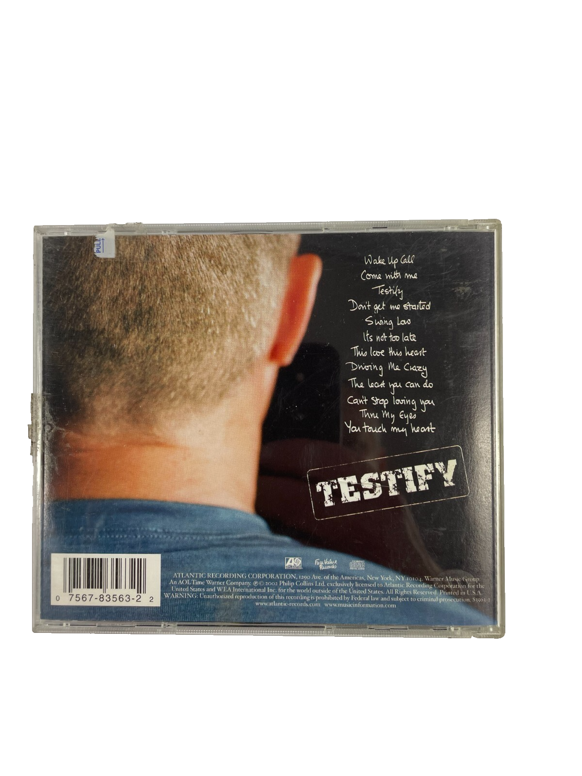 Phil Collins – Testify Don't Get Me Started This Love This Heart CD#33