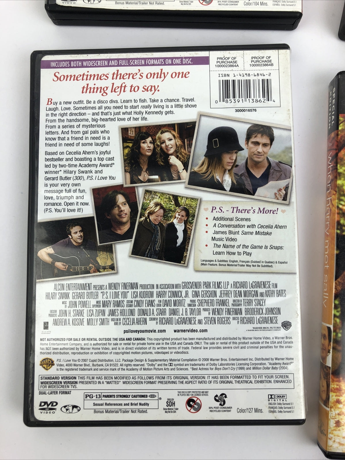 Lot Of 4 Romantic Comedy Movies On DVD Rom-Com - No Reservations - Prime - 