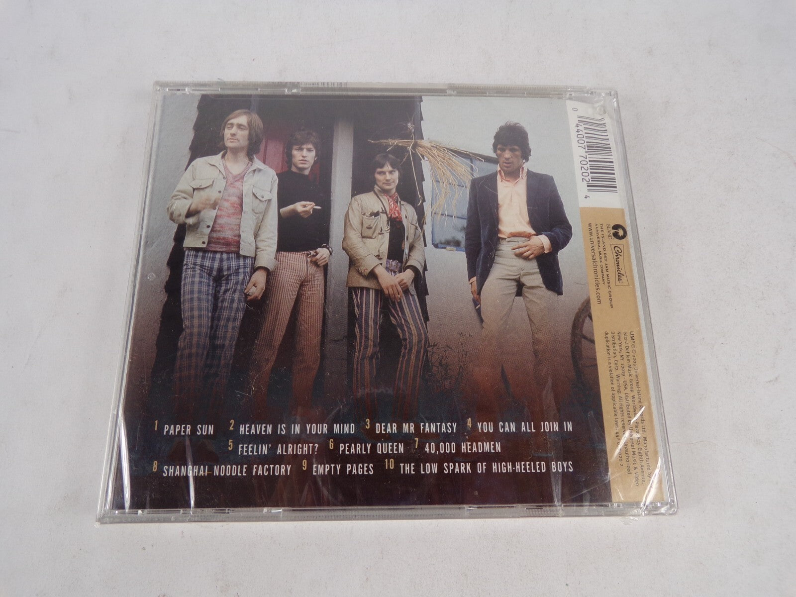 The Best Of Traffic The Millennium Collection Paper Sun Heaven Is In Your CD#15