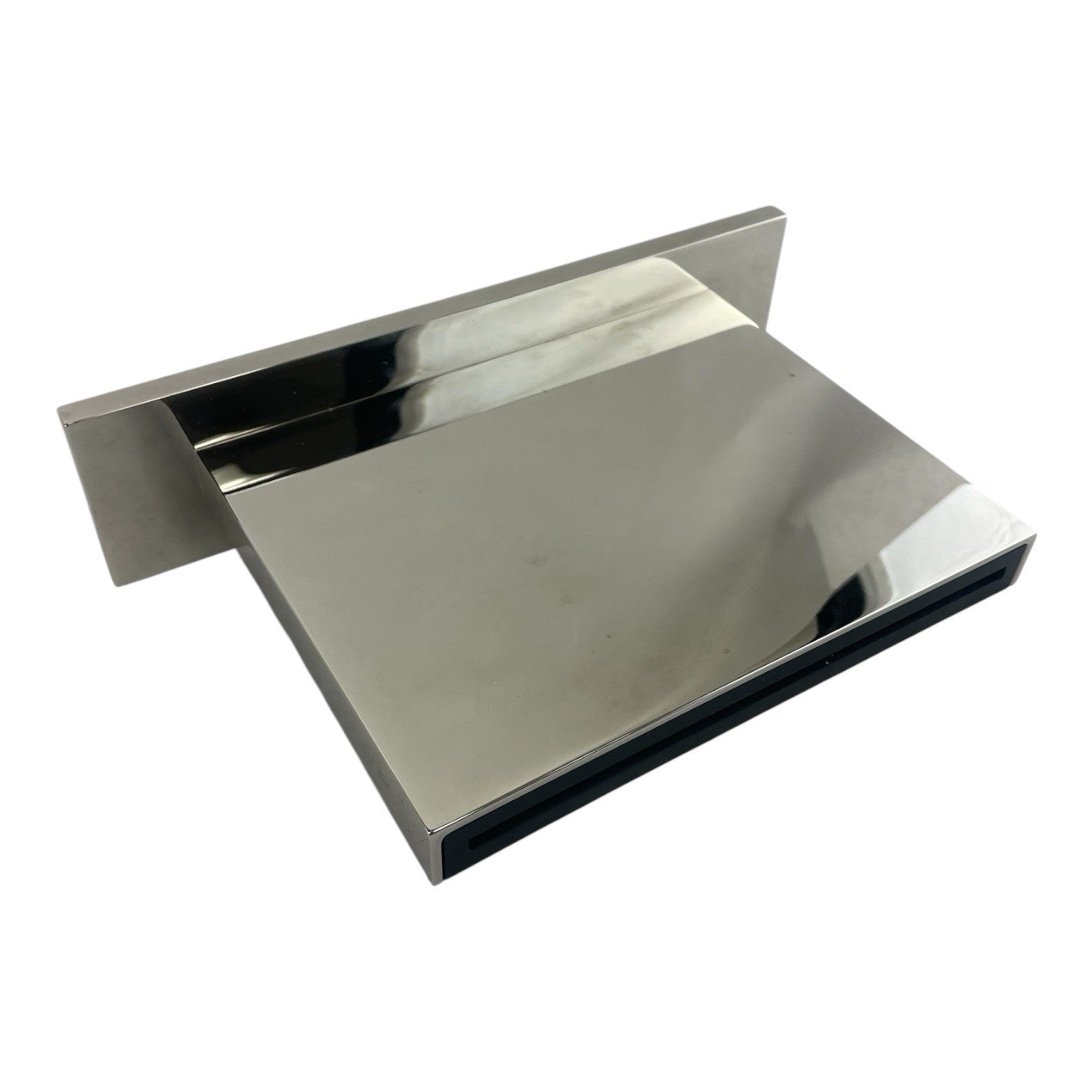 Dornbracht Water Sheet 13415979-08 platinum wall mounted waterfall tub spout