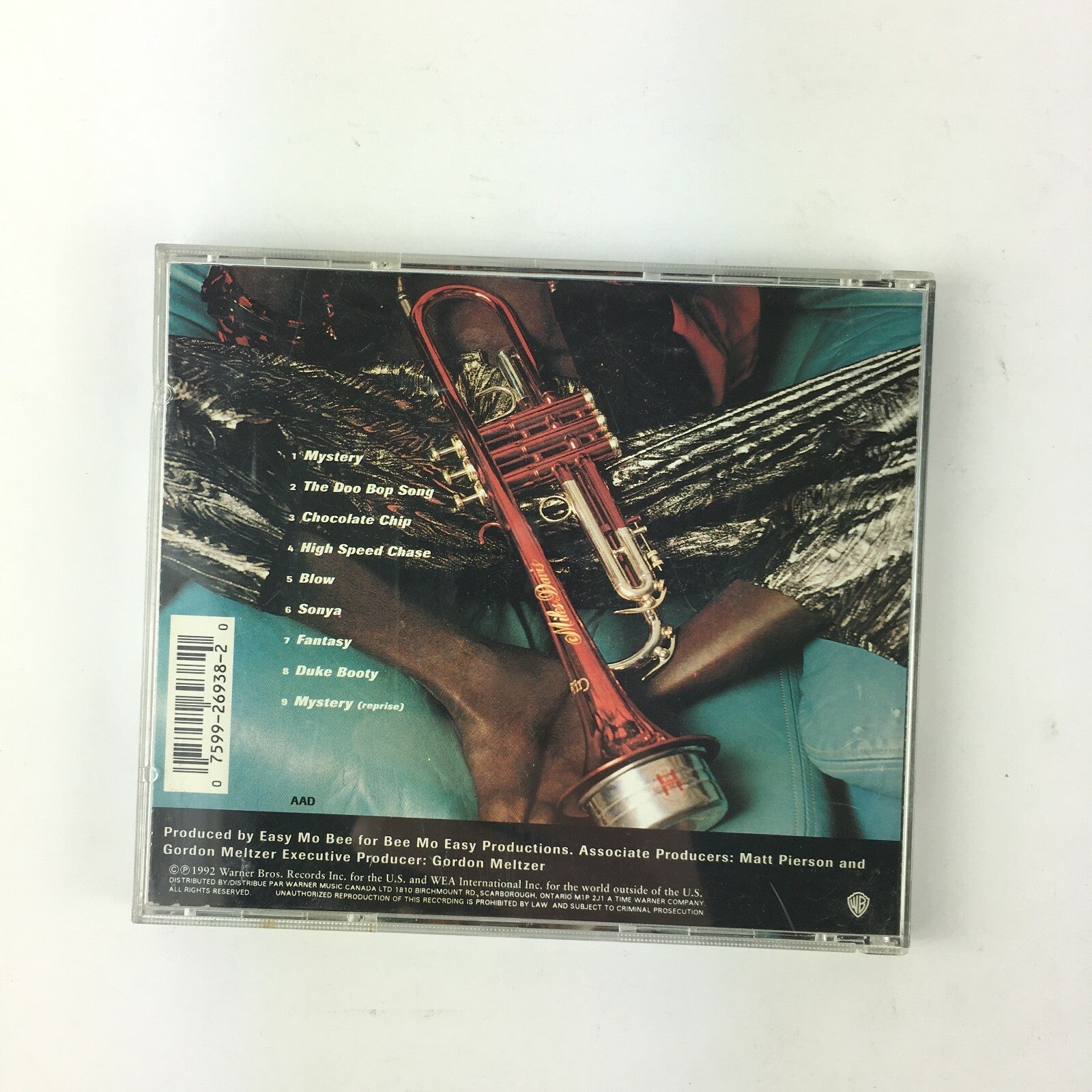 CD Miles Davis Doo-Bop Mystery Chocolate Chip High Speed Chase 