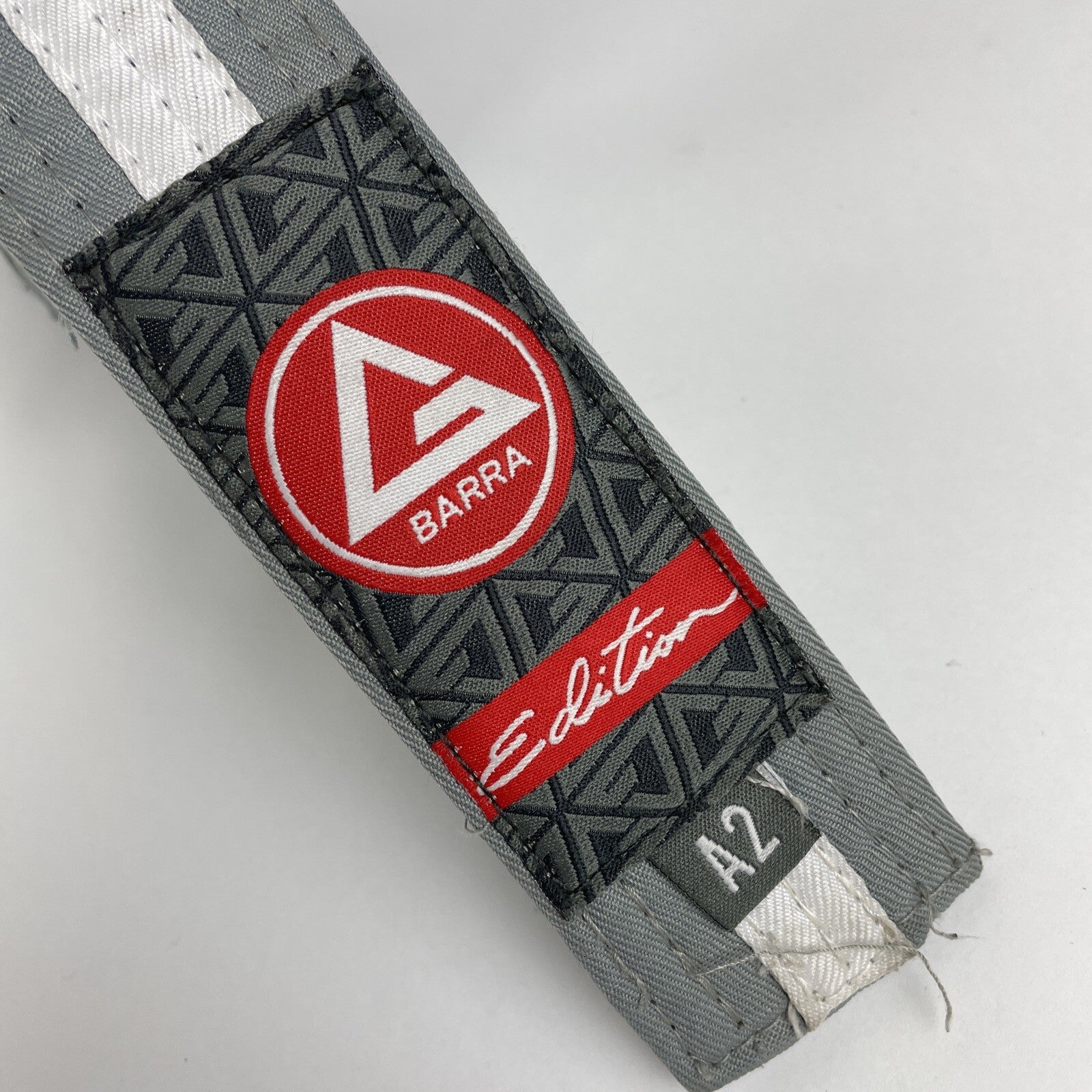 GRACIE BARRA Edition Logo Kimono Gray Grey White Belt Jiu-Jitsu Size A2 - LOOK