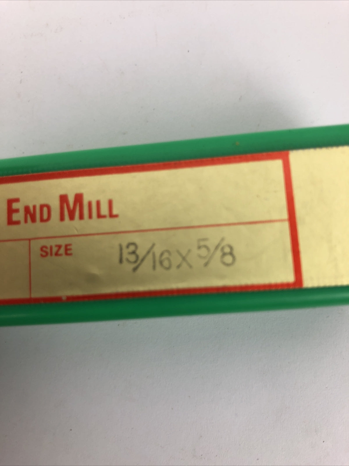 1 x E.C. 8% Cobalt H.S. End Mill Single End EMR 426 13/16 x 5/8 - USA Made