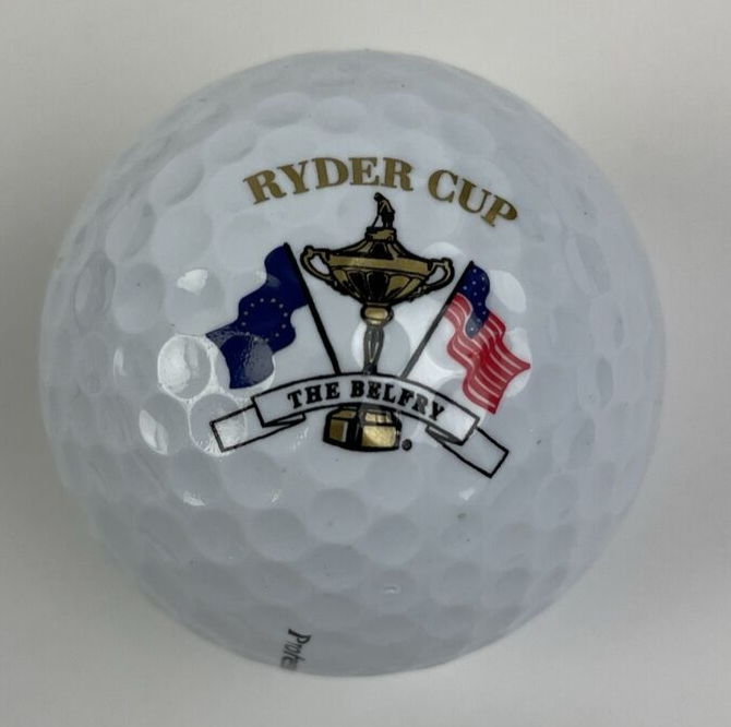 2001 commemorative Ryder Cup Oldmobile Strata golf balls-Limited Edition (NIB)
