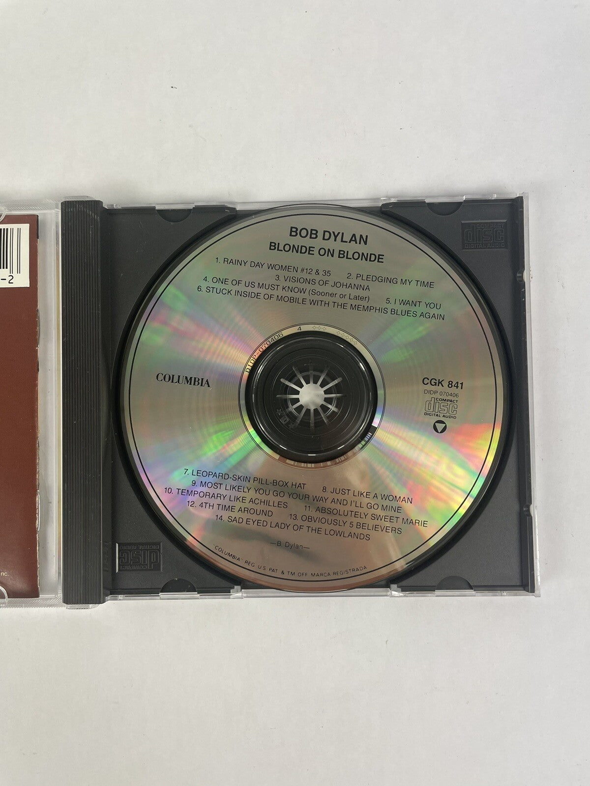 Bob Dylan - Blonde on Blonde CD (1990)     #8