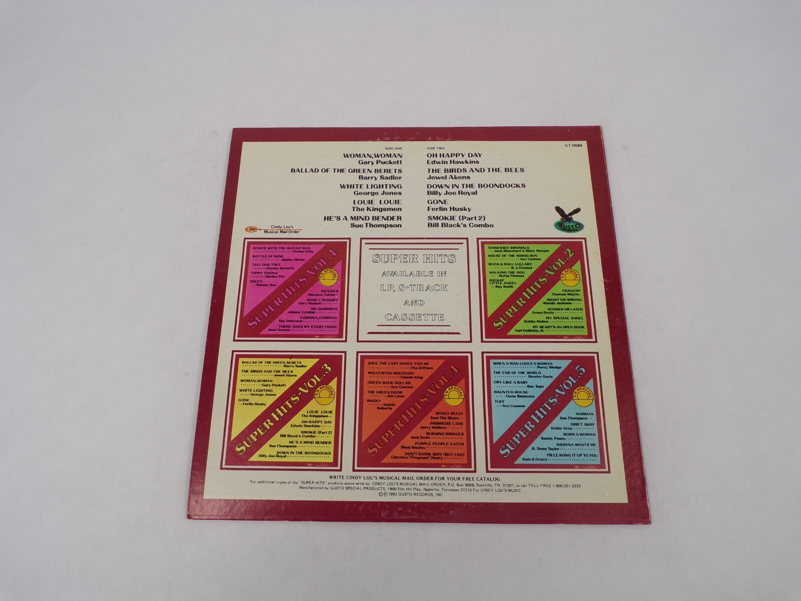 Super Hits Vol.2 Oh Happy Day The Birds And The Bees Gone Smokie Vinyl Record