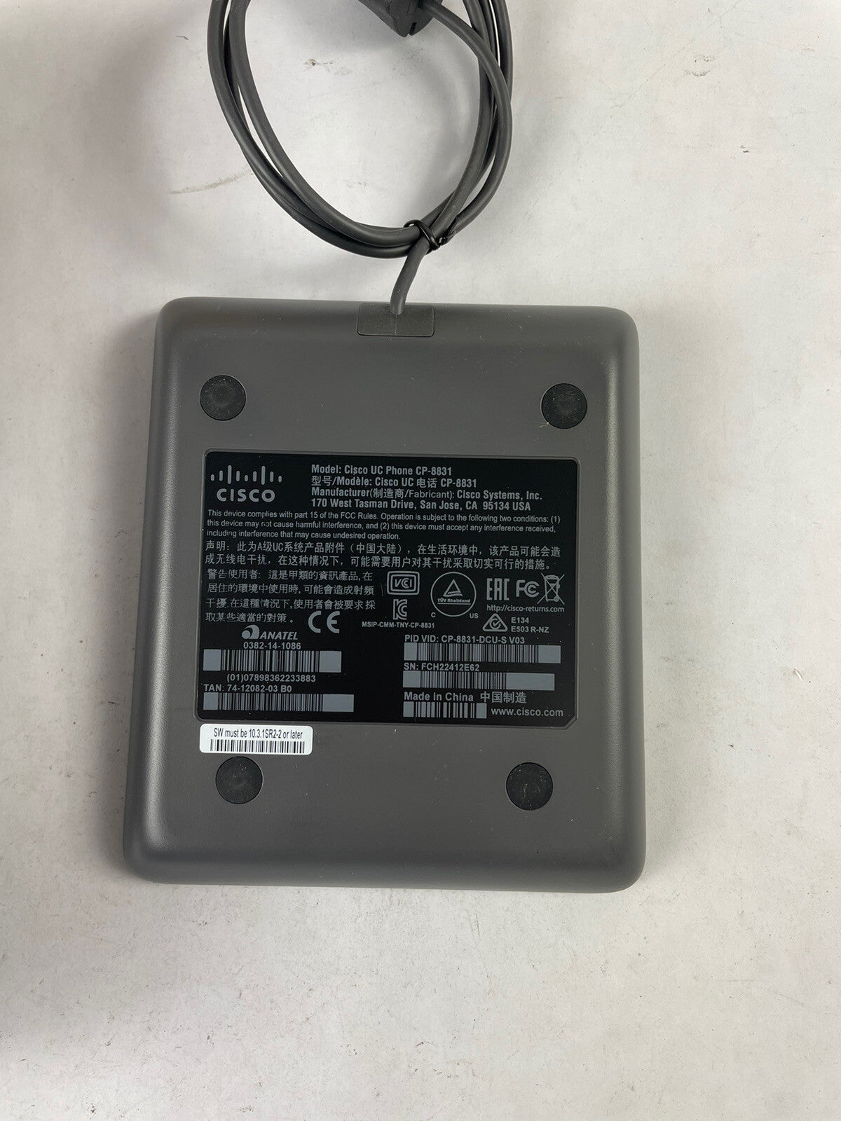Cisco 8831 Unified IP Conference Phone