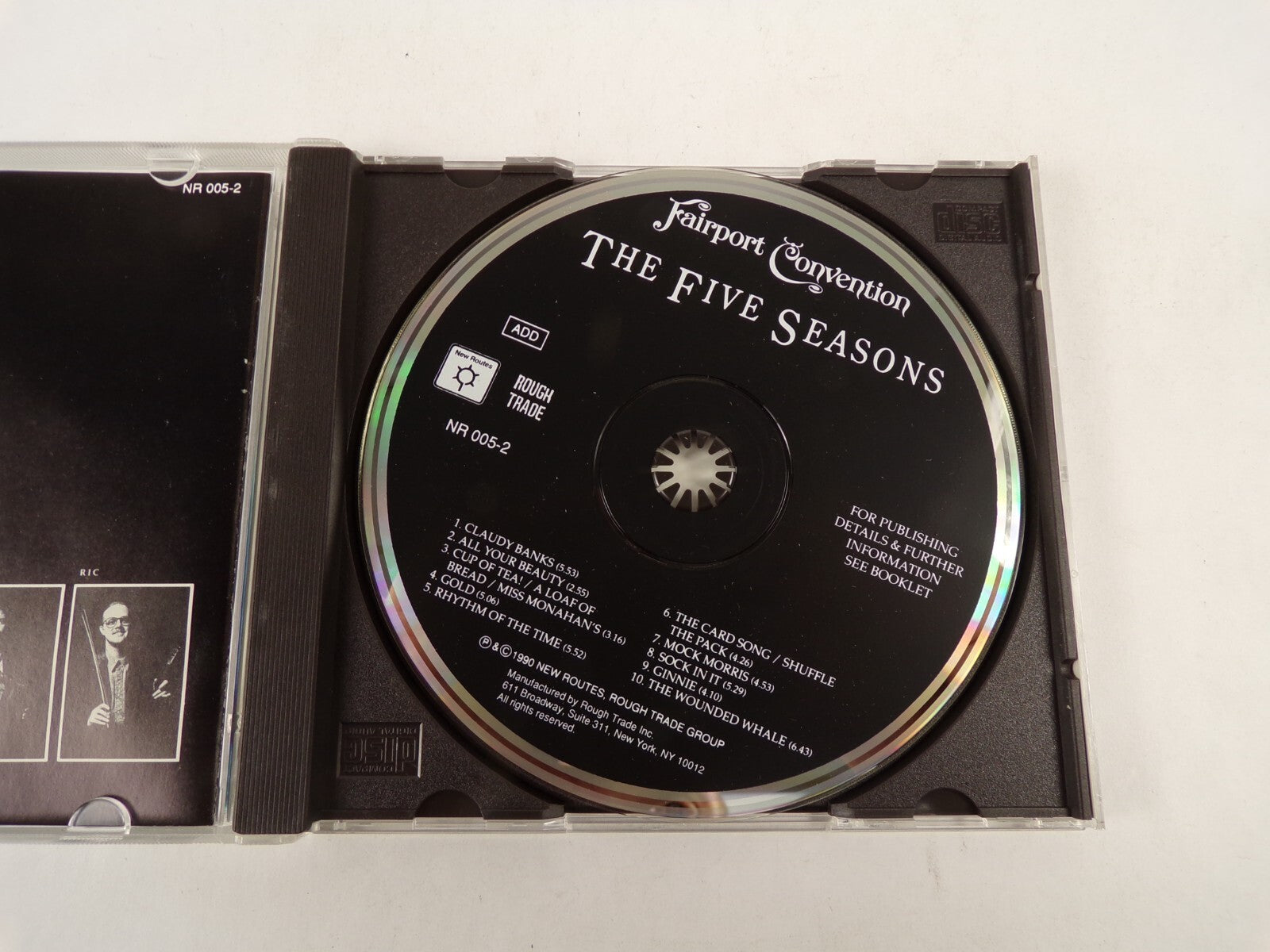Fairport Convention The Five Seasons Claudy Banks Gold Ginnie Sock In It CD#52