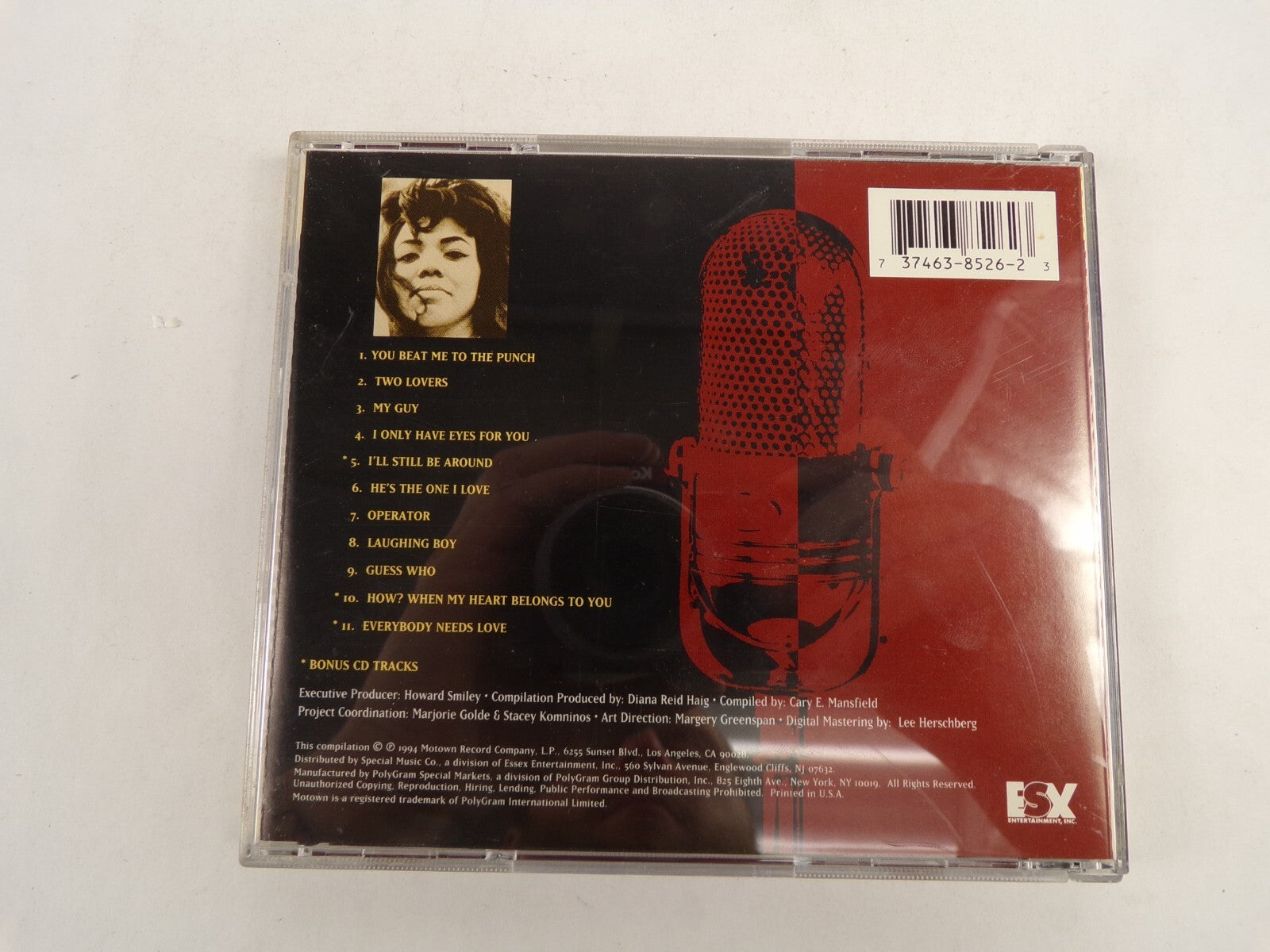 Motown Legends Mary Wells My Guy Two Lovers Operator Guess Who CD#52