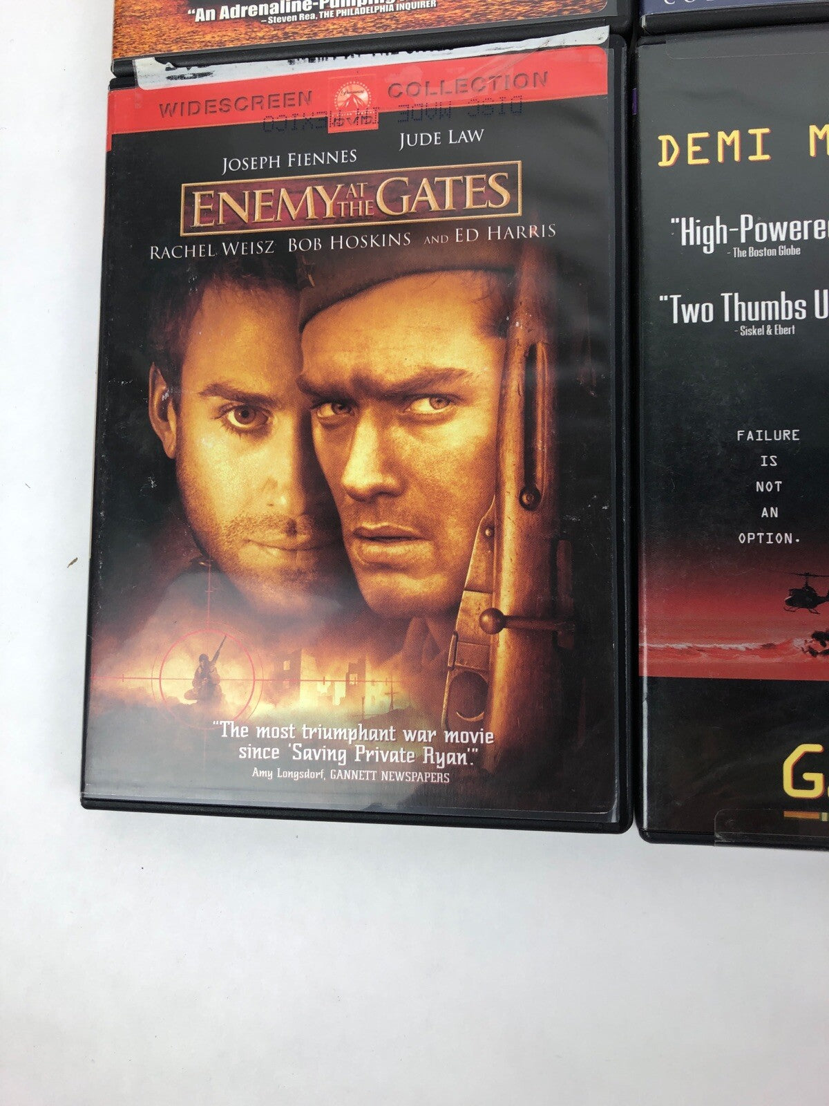 LOT OF 10 MILITARY & WAR  MOVIES DVD jarhead Hurt Locker War Horse Rescue Dawn +