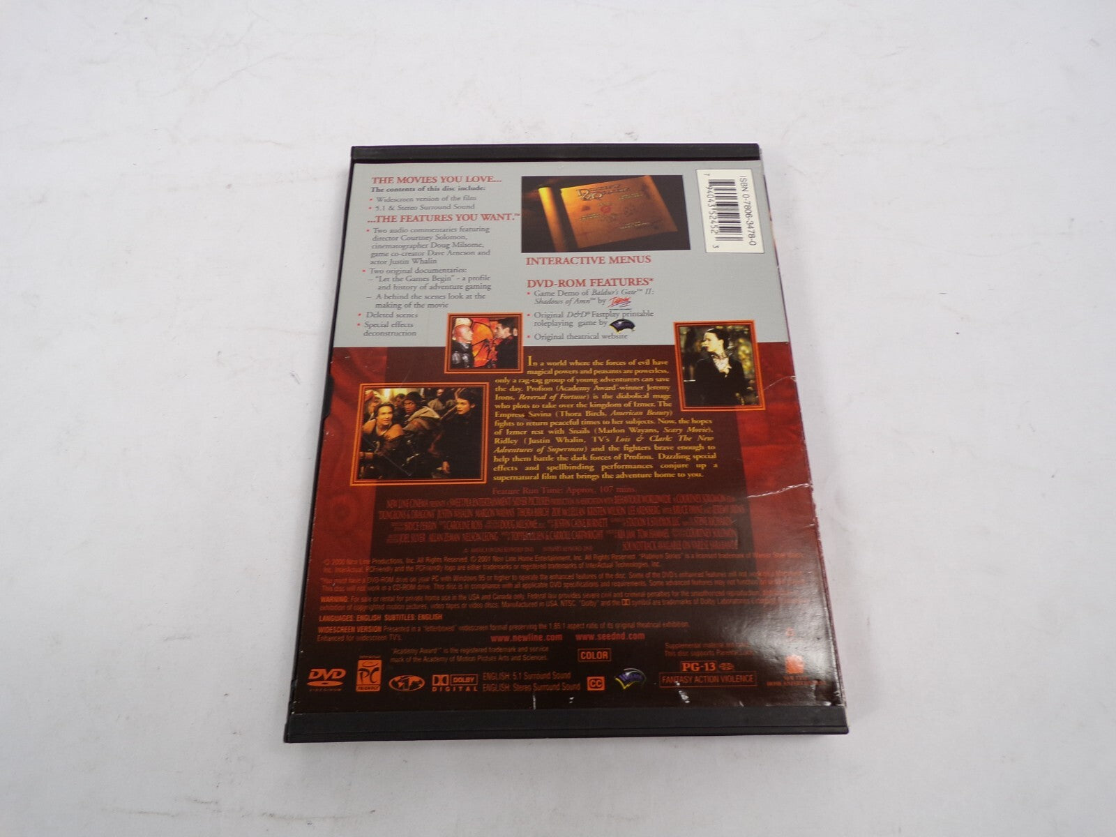 Dungeons & Dragons Extravaganza New Line Platinum Series DVD Movies