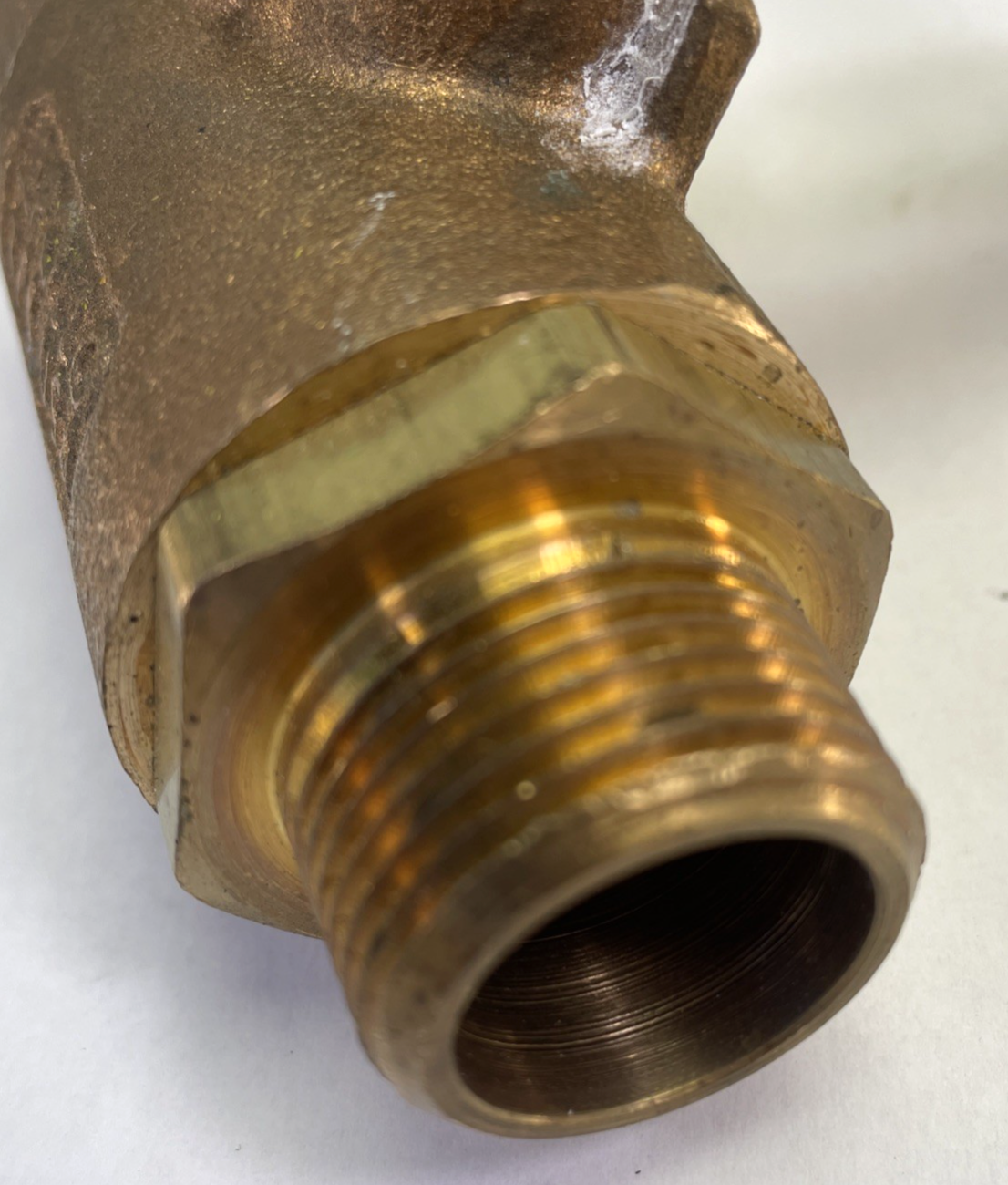 Apollo Conbraco Inline 1-Way Flow Bronze Ball Valve 3/4" MNPT x FNPT