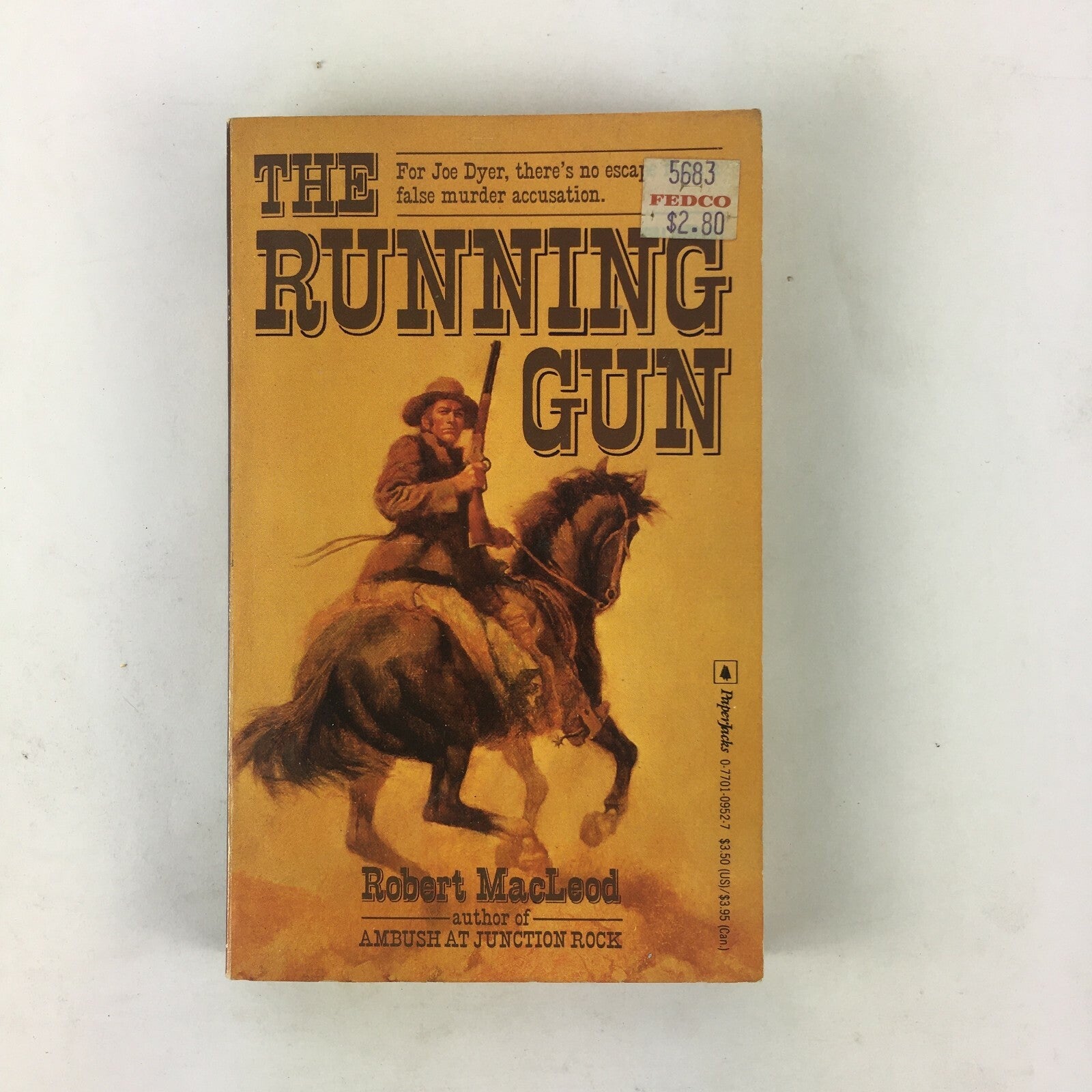 The Running Gun Robert Macleod author of Ambush at Junction Rock