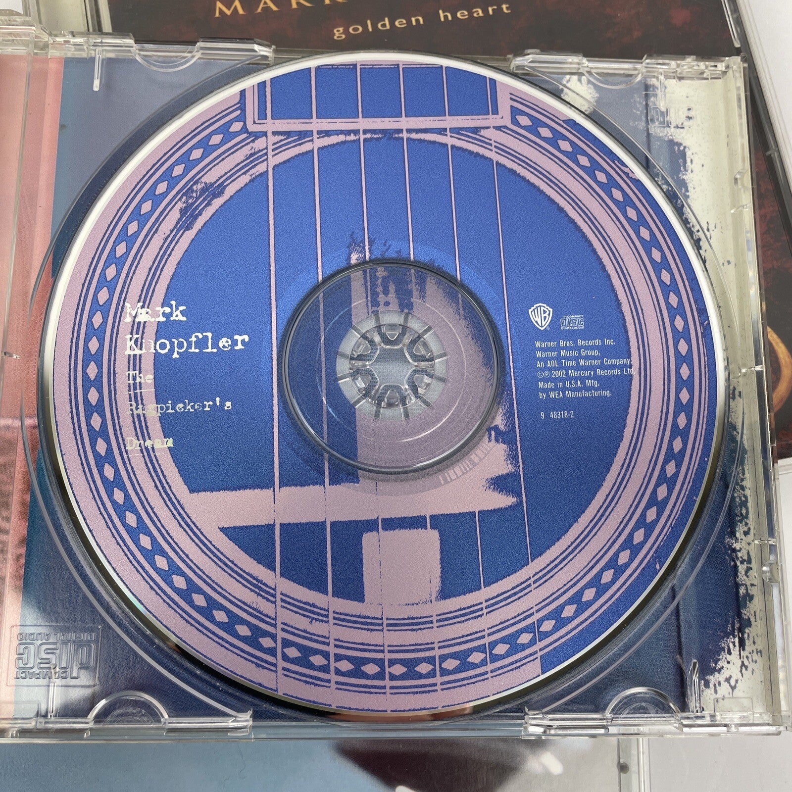 3 x Mark Knopfler Audio CD - Sailing to Philadelphia + Golden Heart + Ragpicker'