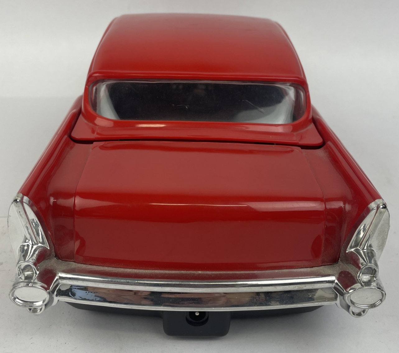 Vintage SOLIDEX V1957A 57 Chevy Car Red VHS Video Cassette Rewinder VGC
