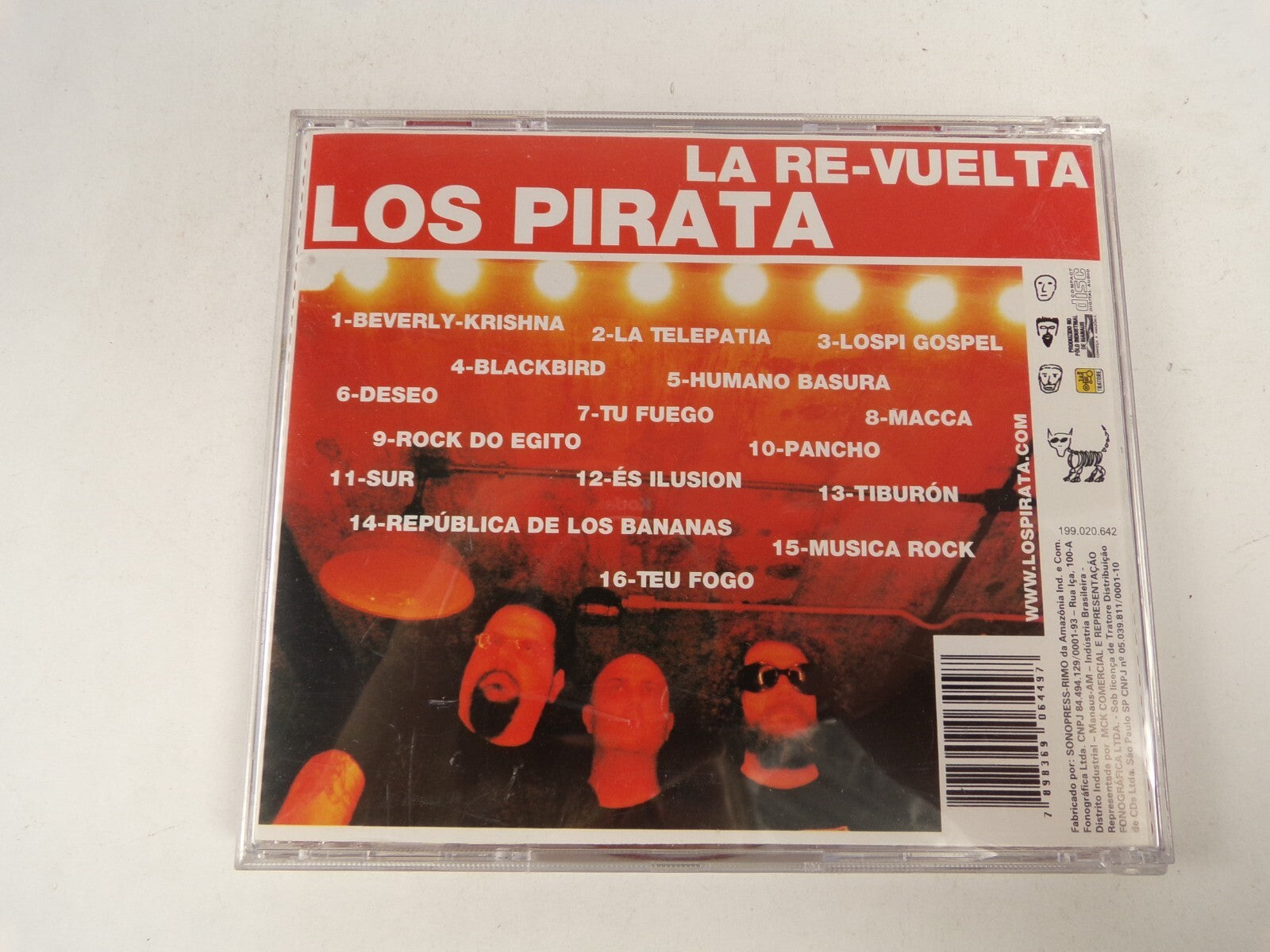 Los Pira Ta La Re-Vuelta Beverly-Krishna Deseo Sur Pancho Macca CD#45
