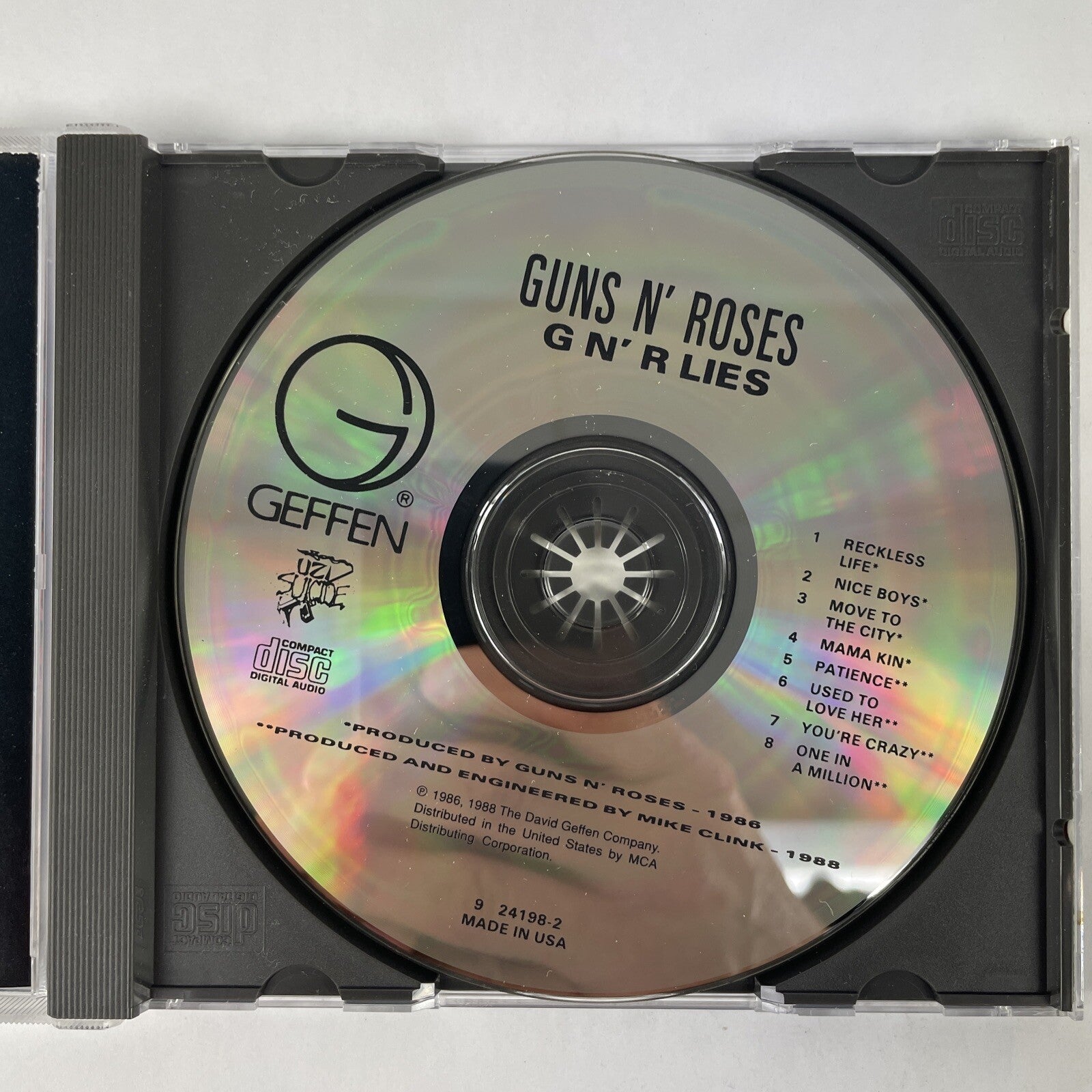Guns N' Roses - G N'R Lies CD (Geffen Records)   #28