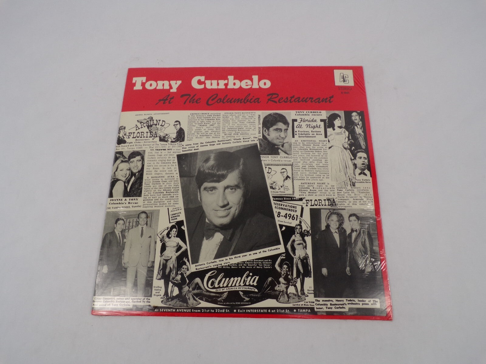 Tony Curbelo Cesar Gonzmart Eres Rebelde Promise Love Limena Vinyl Record