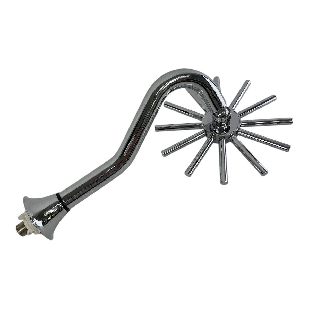 Polished Bathroom Shower Heads Rainfall Overhead Top Shower Sprayer 10 arms