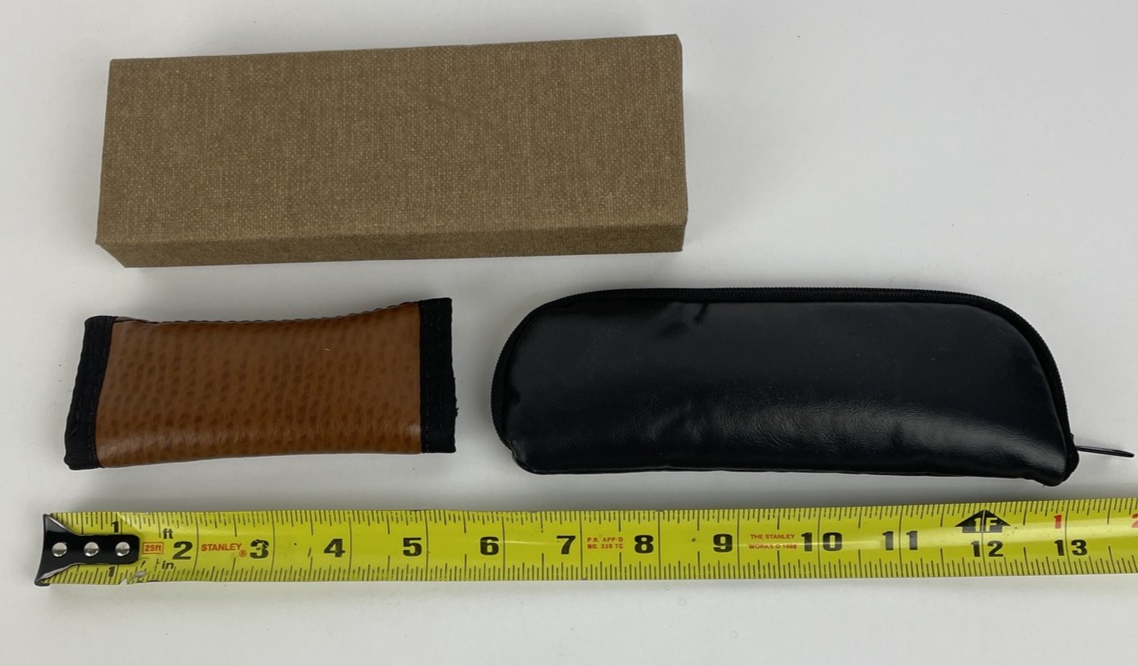 LOT OF 4 x KNIFE Protective STORAGE ZIPPER POUCHES AND SHEATHS one box