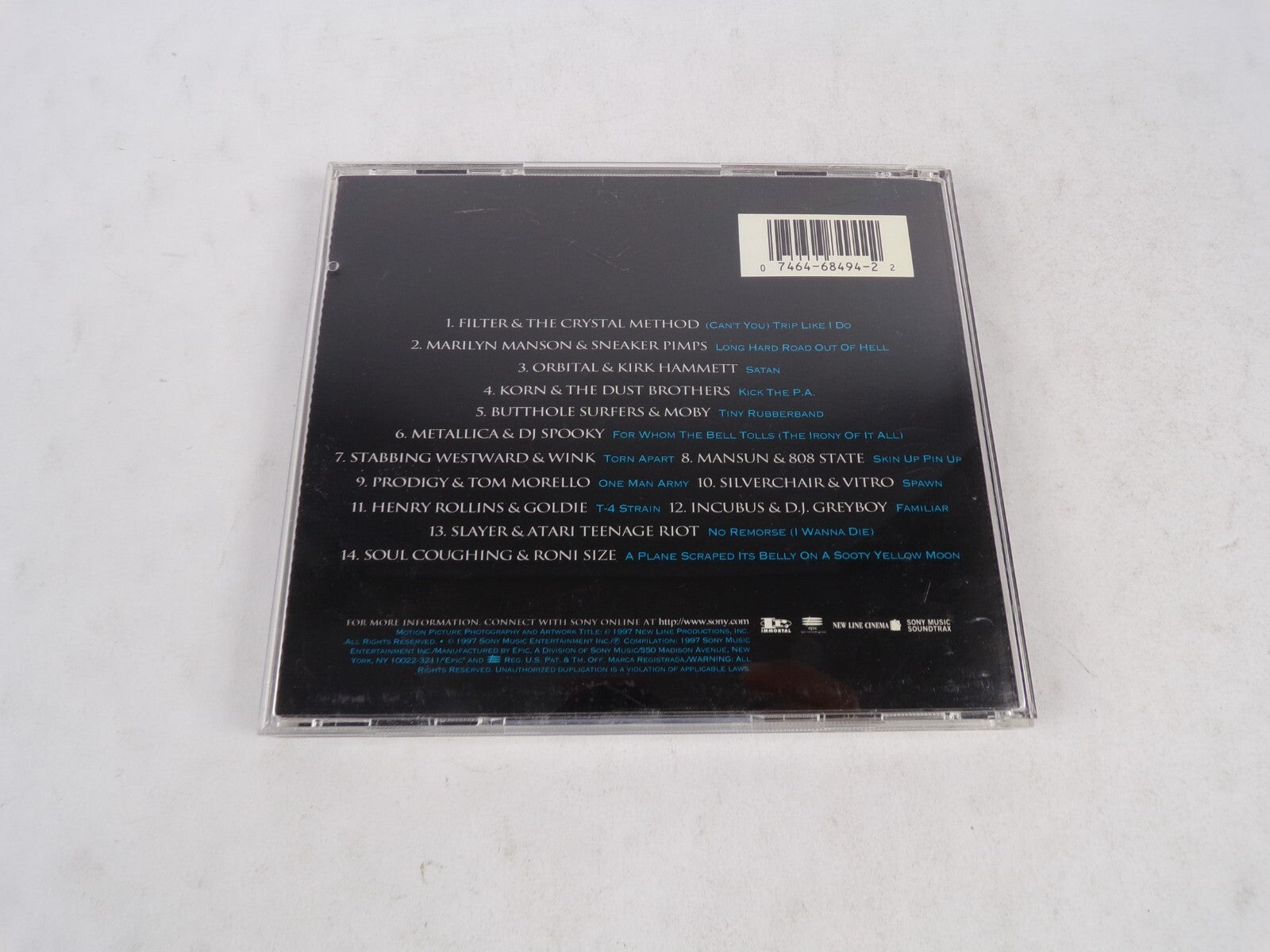 Spawn The Album Filter&The Crystal Method Marilyn Manson&Sneaker Pimps CD#31