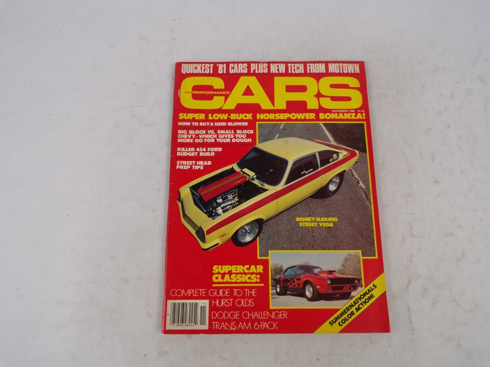 November 1980 Cars Hi-Performance Super Low-Buck Horsepower Bonanza! Quickest