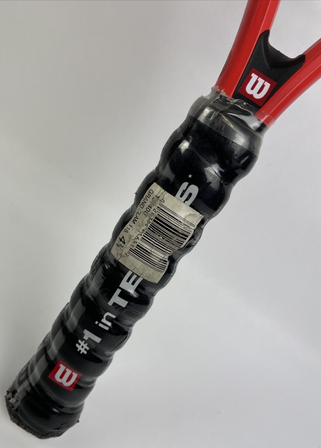 Wilson Grand Slam 115 Titanium Power Bridge tennis racquet with 4 3/8 grip NOS.