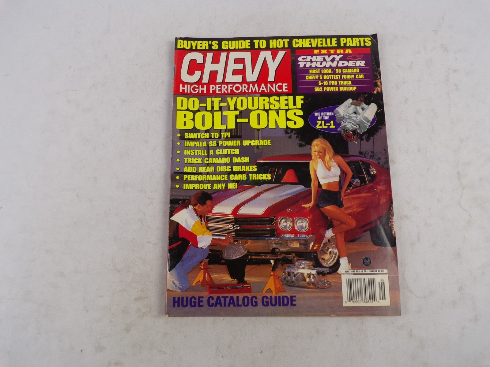 June 1997 Chevy High Performance Do-It-Yourself Bolt-Ons Buyer's Guide To Hot