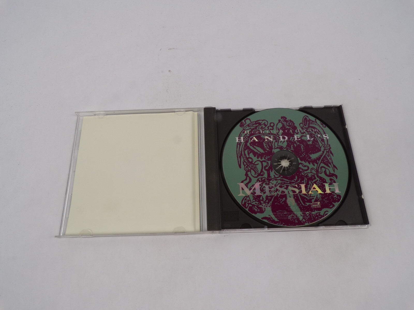 Highlighhts From Handel's Messiah And The Glory Of The Lord Behold A VirginCD#69