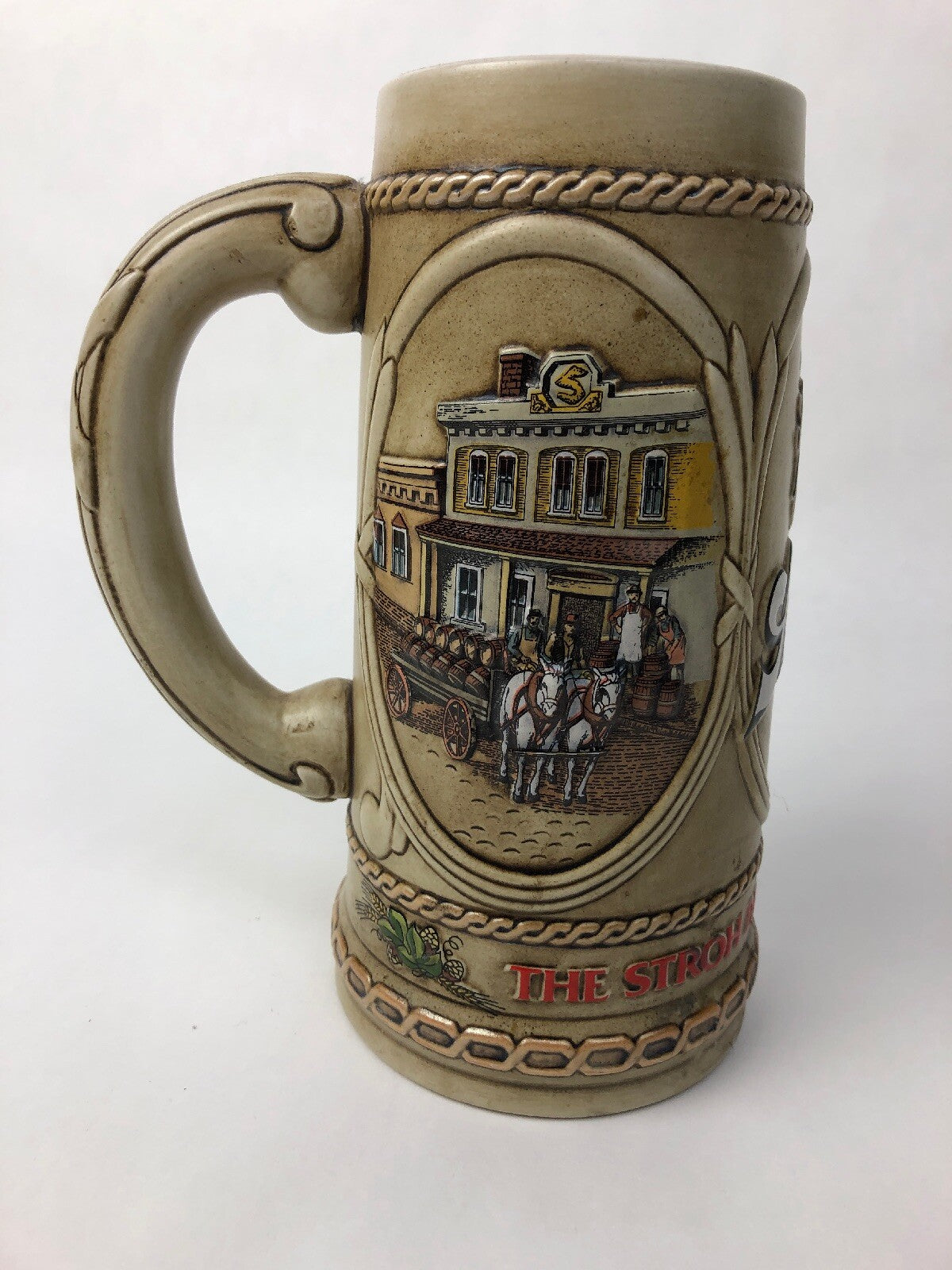 Rare Stroh's Brewery Company Stein Beer Mug Heritage Series 37775 - FSTSHP