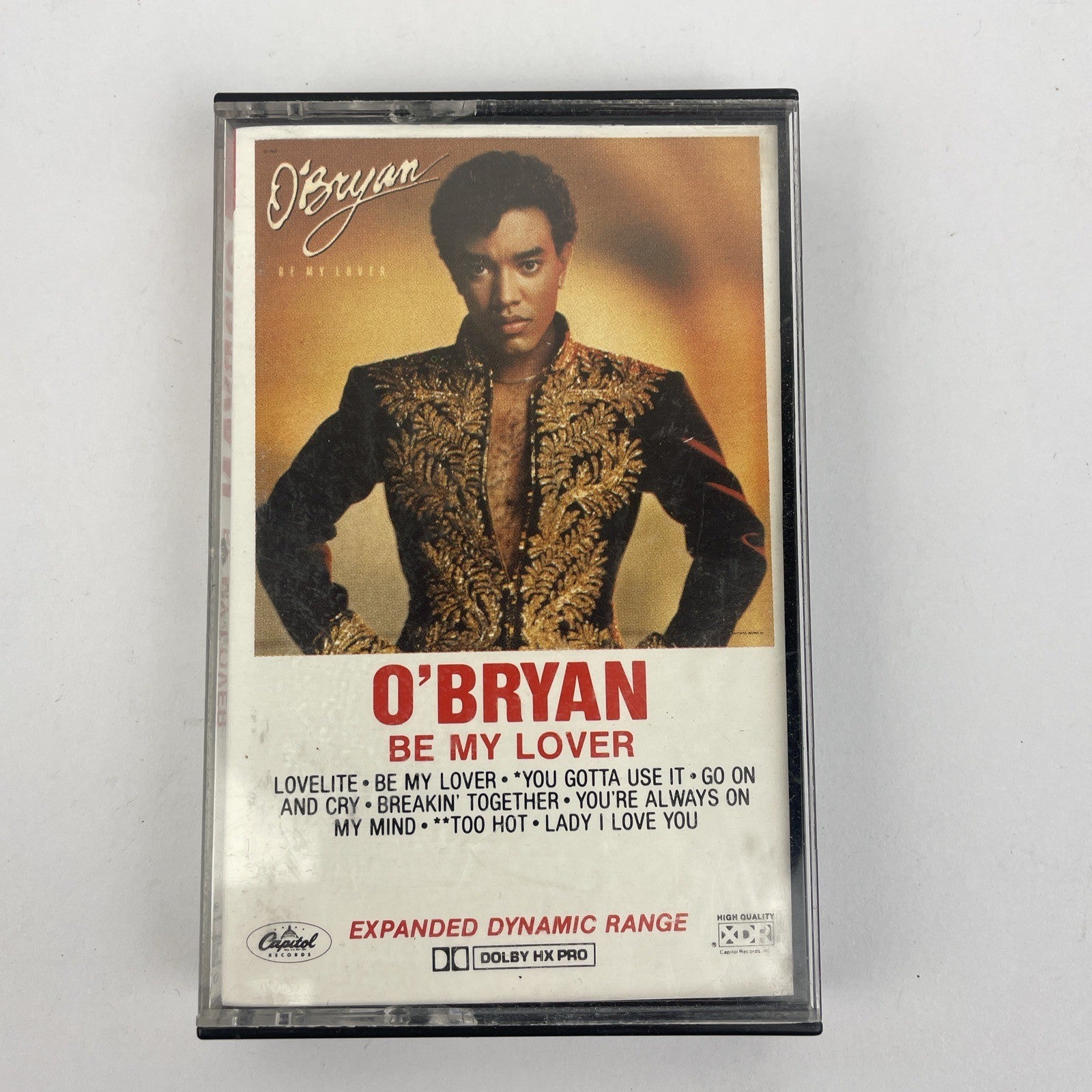 O'BRYAN * Be My Lover 1984 Capitol Records ‎4XT-12332 Funk Soul Cassette Tape